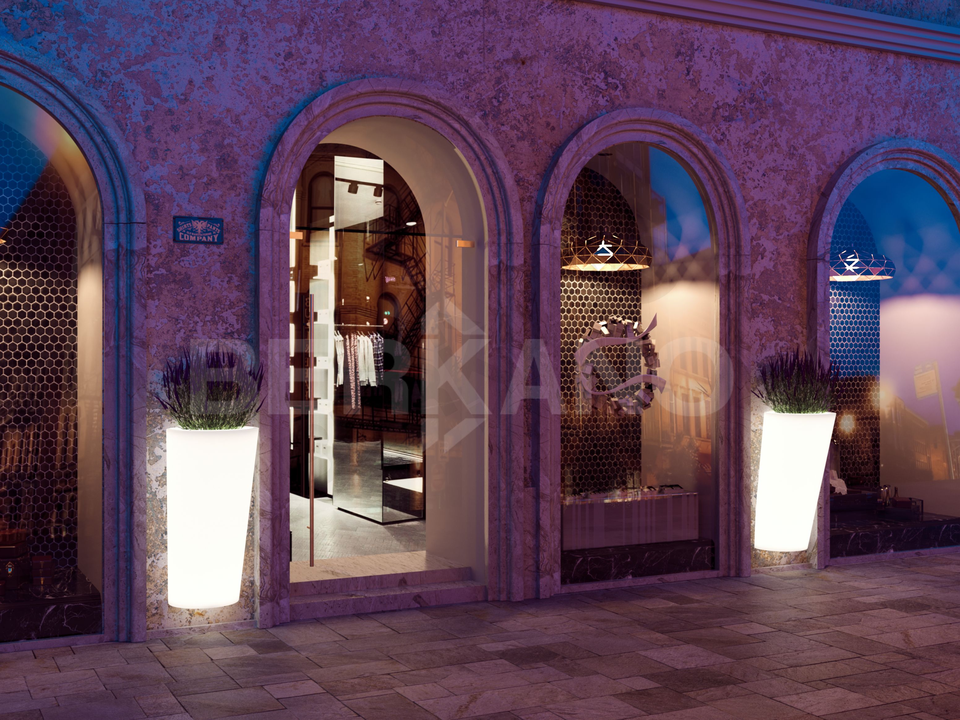 Кашпо Parette 90 DB цвета черный гранит - фото 3