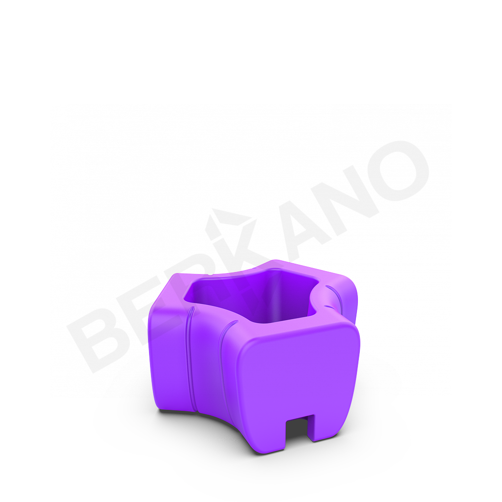 Кашпо-соединитель Y-seat connect DB сиреневого цвета - фото 1