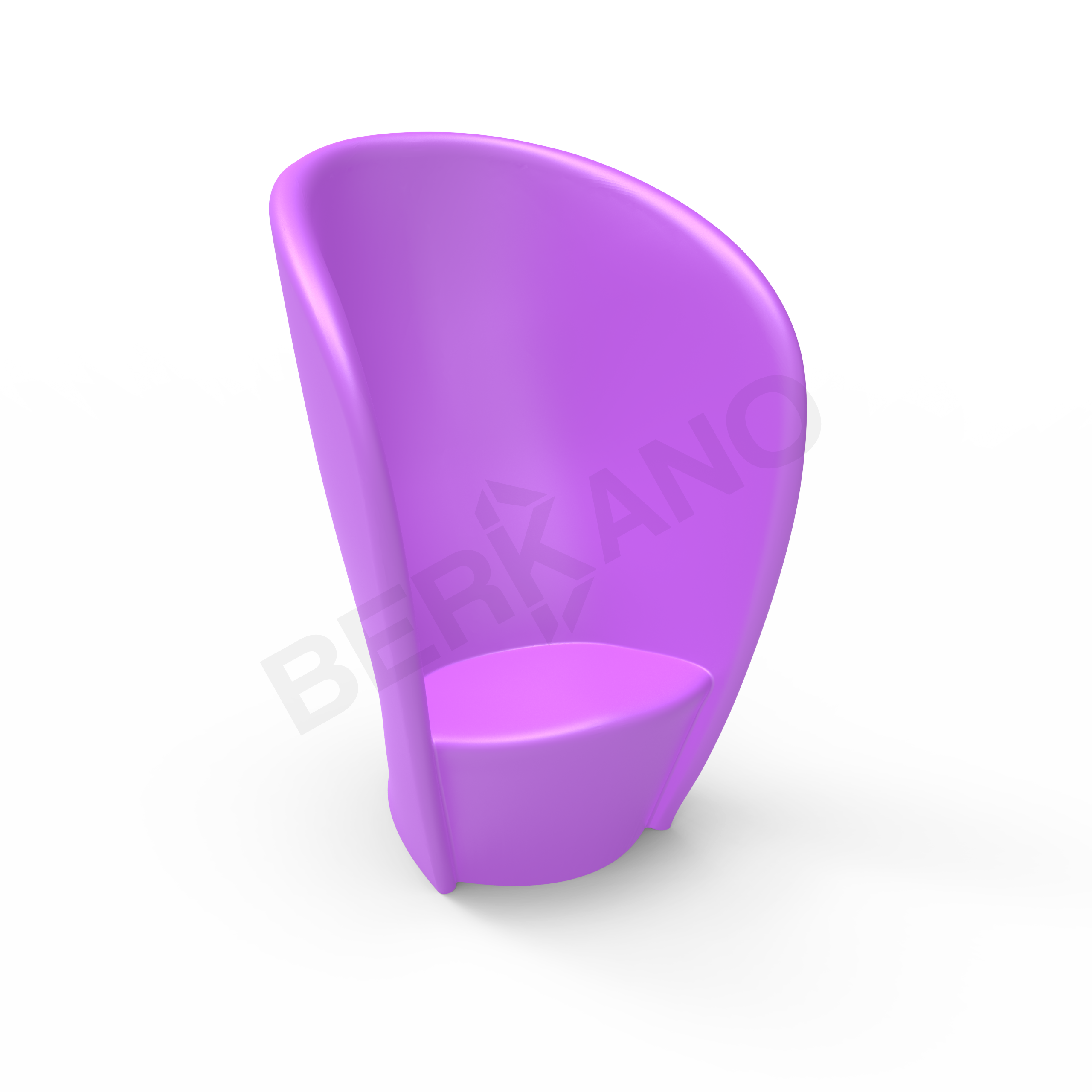 Кресло Harmony сиреневого цвета - фото 1