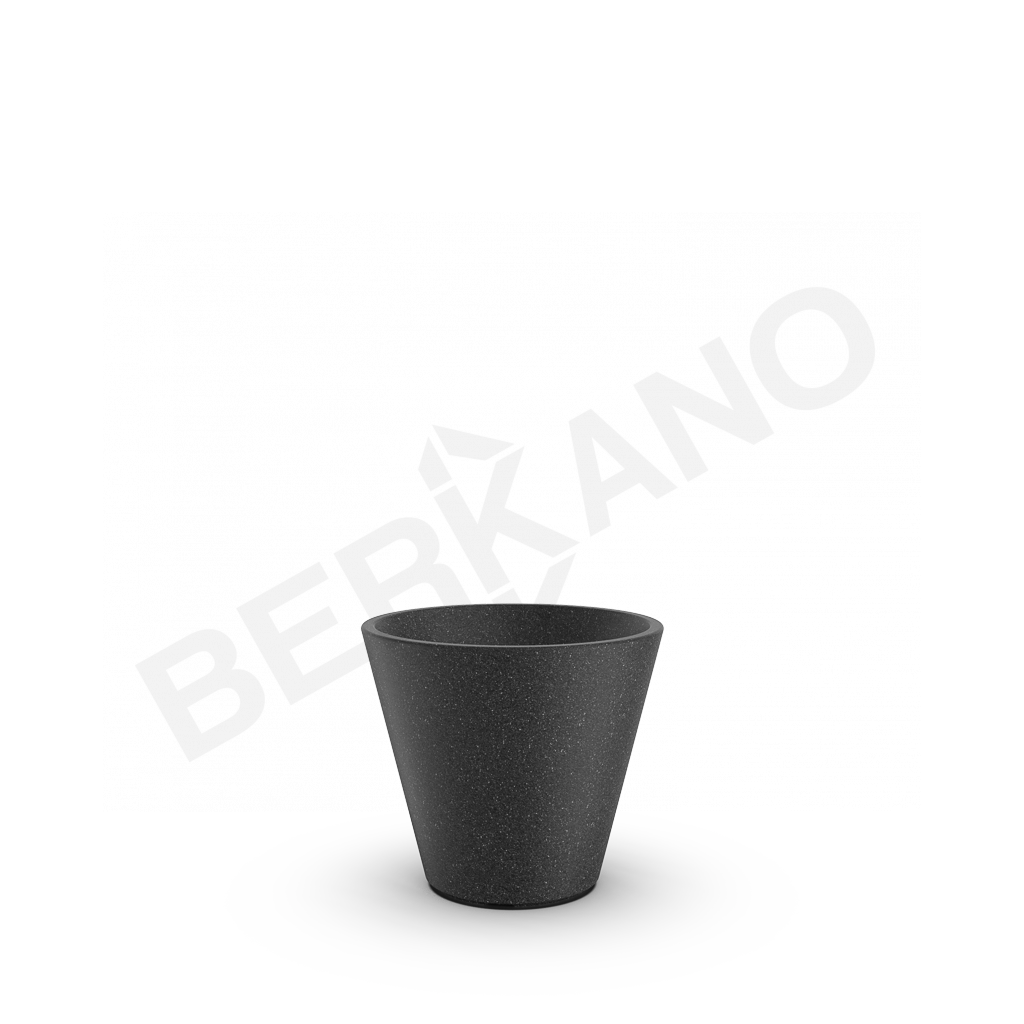 Кашпо Bliss 33 Black Granite - фото 1