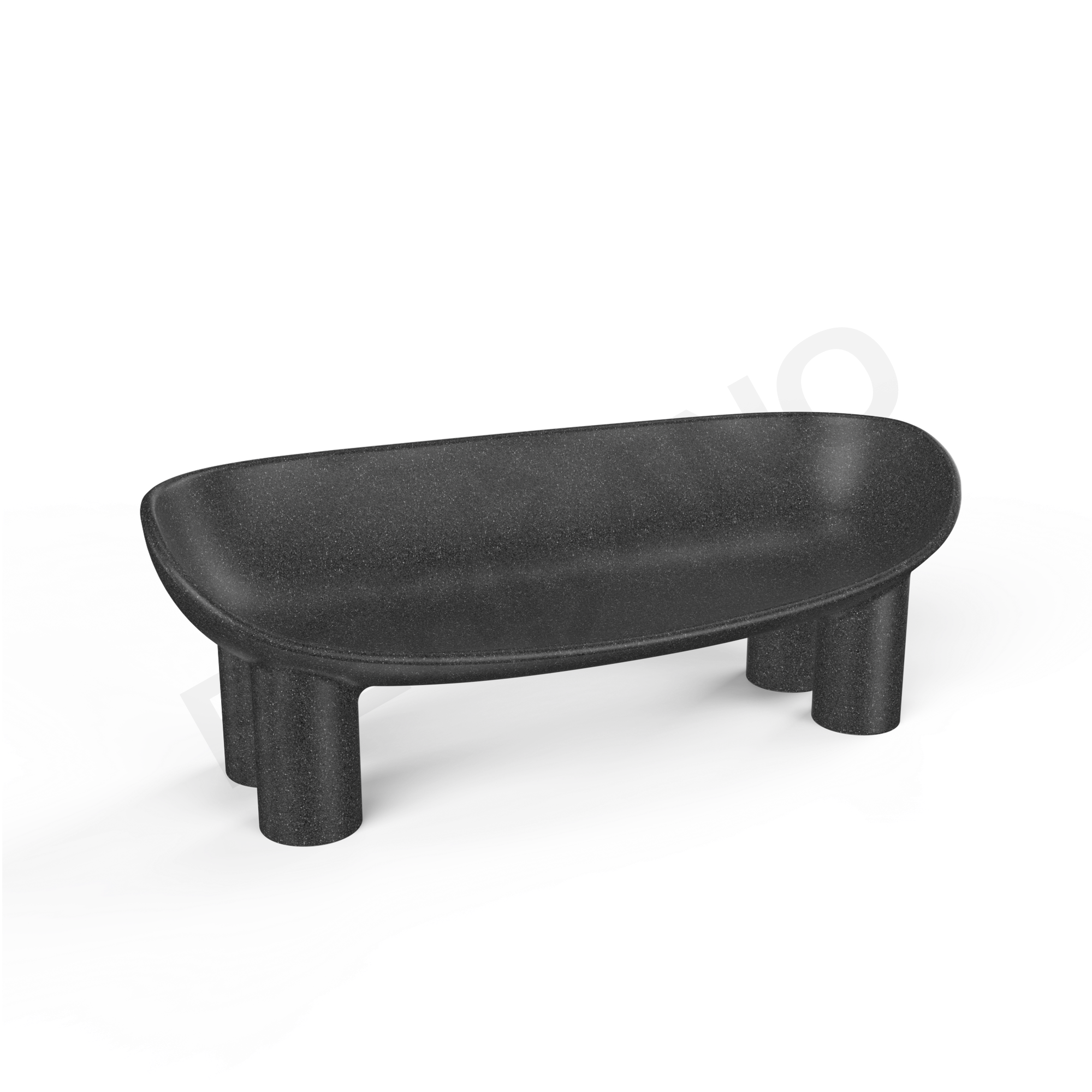 Диван SLON цвета черный гранит - фото 1