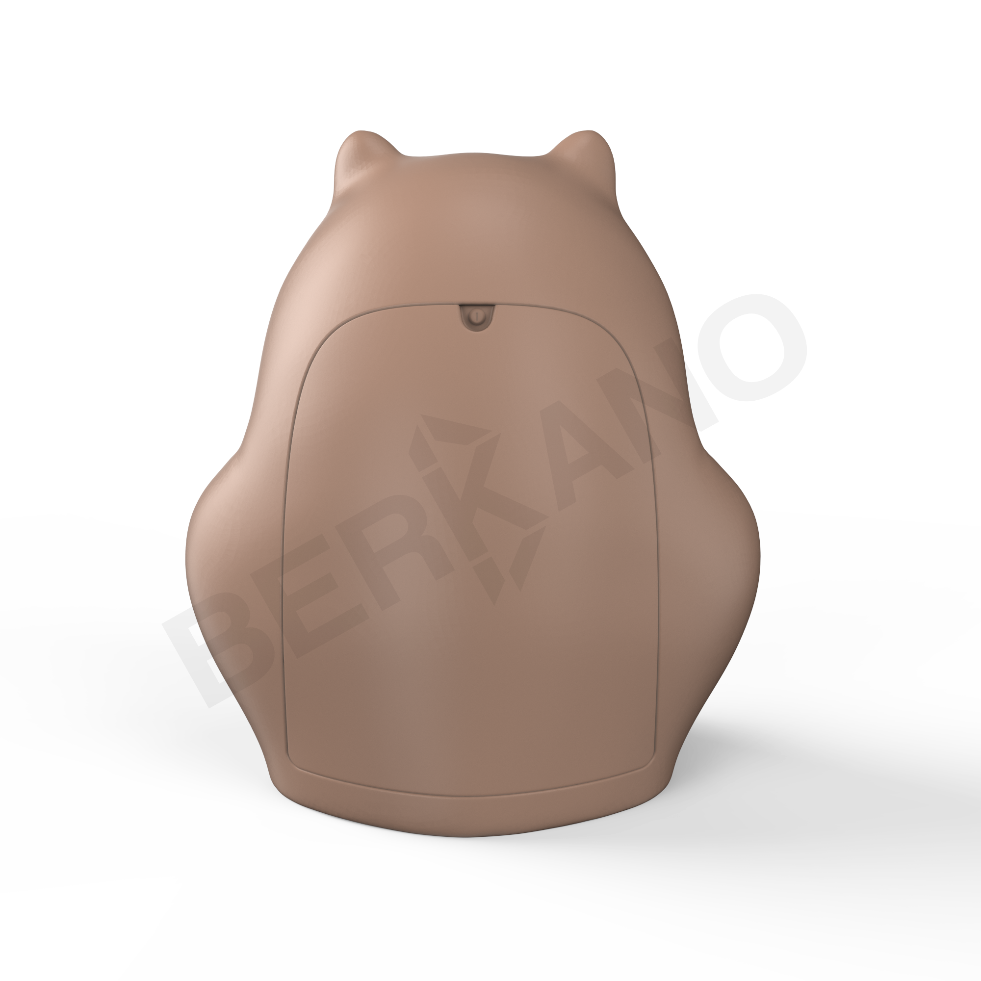 Урна детская BERKANO Frog коричневого цвета - фото 2