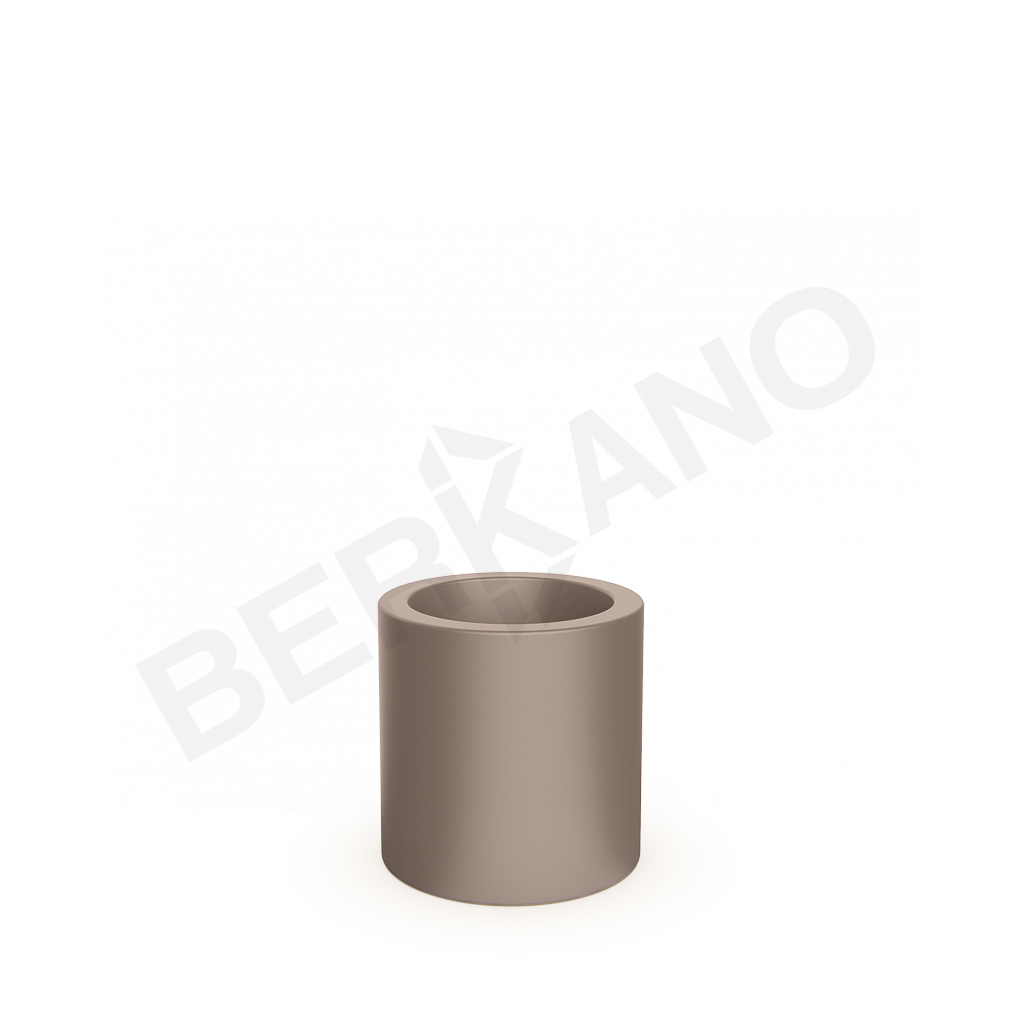 Кашпо Cilindro 40 кофейного цвета - фото 1