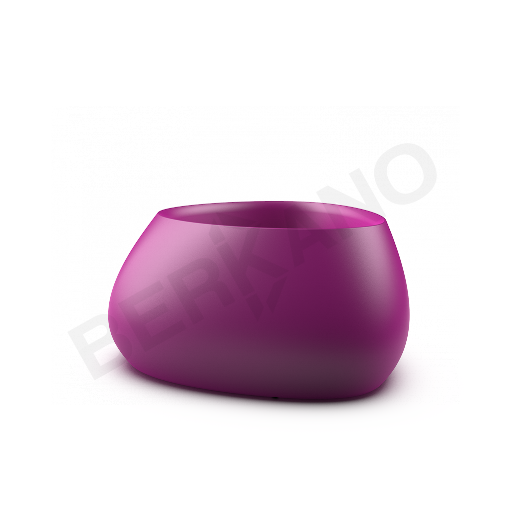 Кашпо Bend 60 фиолетового цвета - фото 1