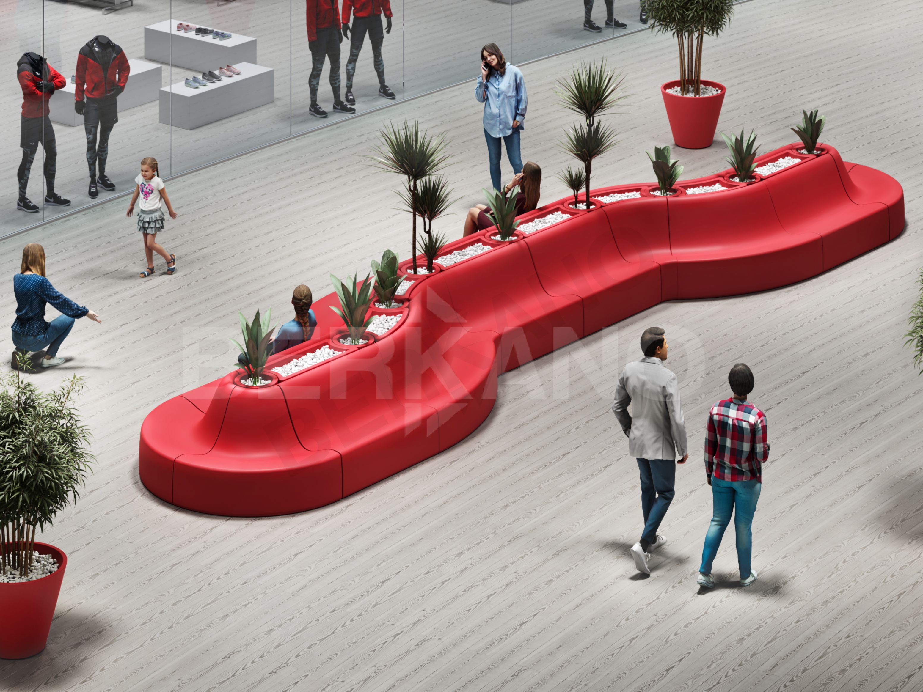 Диван Smoov Arc M Royal Purple - фото 2