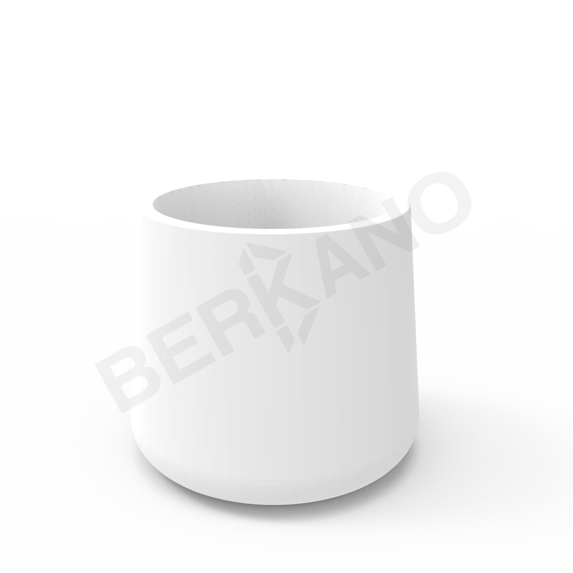 Кашпо Grace planter 90 белого цвета