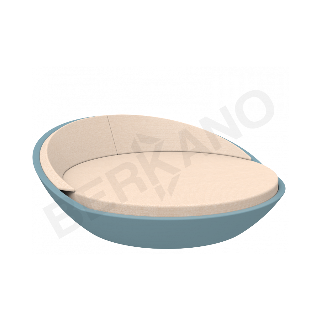 Шезлонг Riviera бирюзового цвета / аксессуар Milk - фото 1