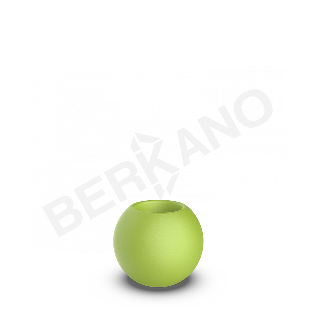 Кашпо Terra 30 зеленого цвета - фото 1