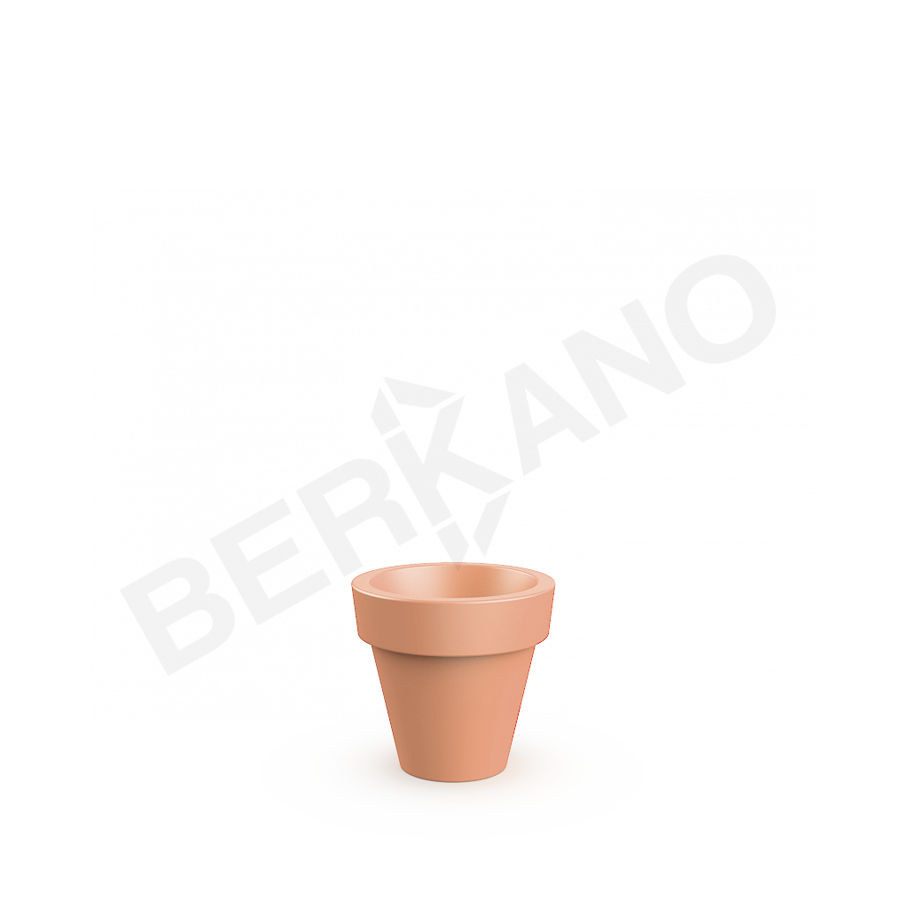 Кашпо classic 45 терракотового цвета - фото 1