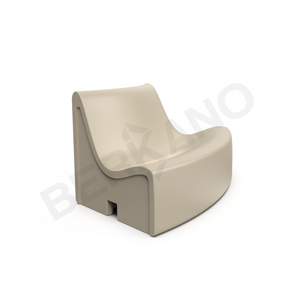 Диван Smoov Arc L Bone Brown - фото 1