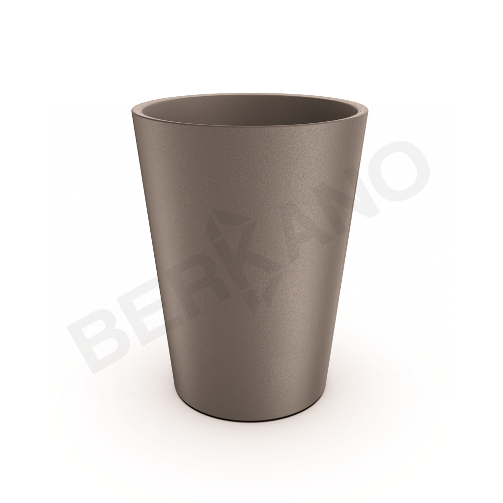 Кашпо Bloom 67 DB кофейного цвета - фото 1