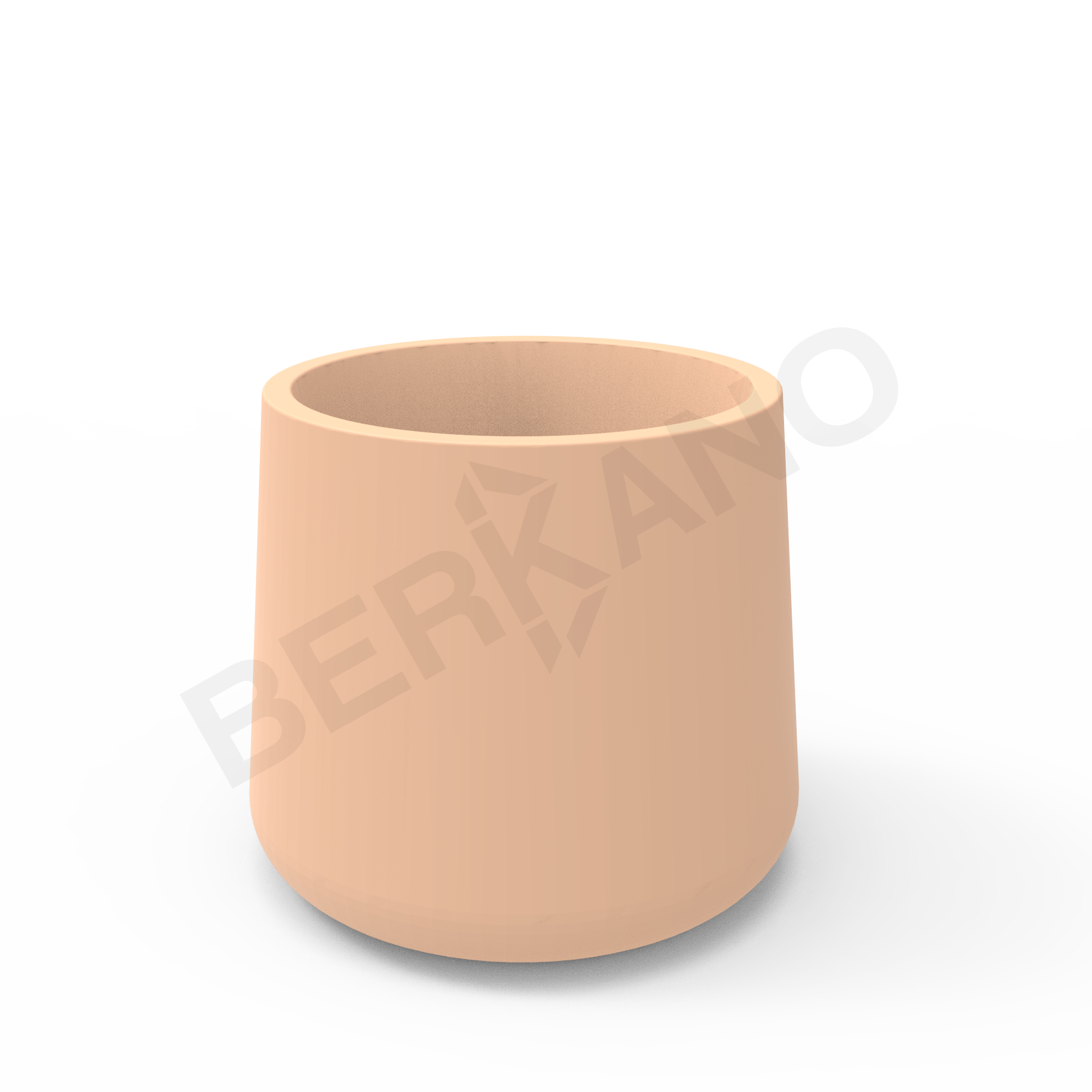 Кашпо Grace planter 90 терракотового цвета - фото 1