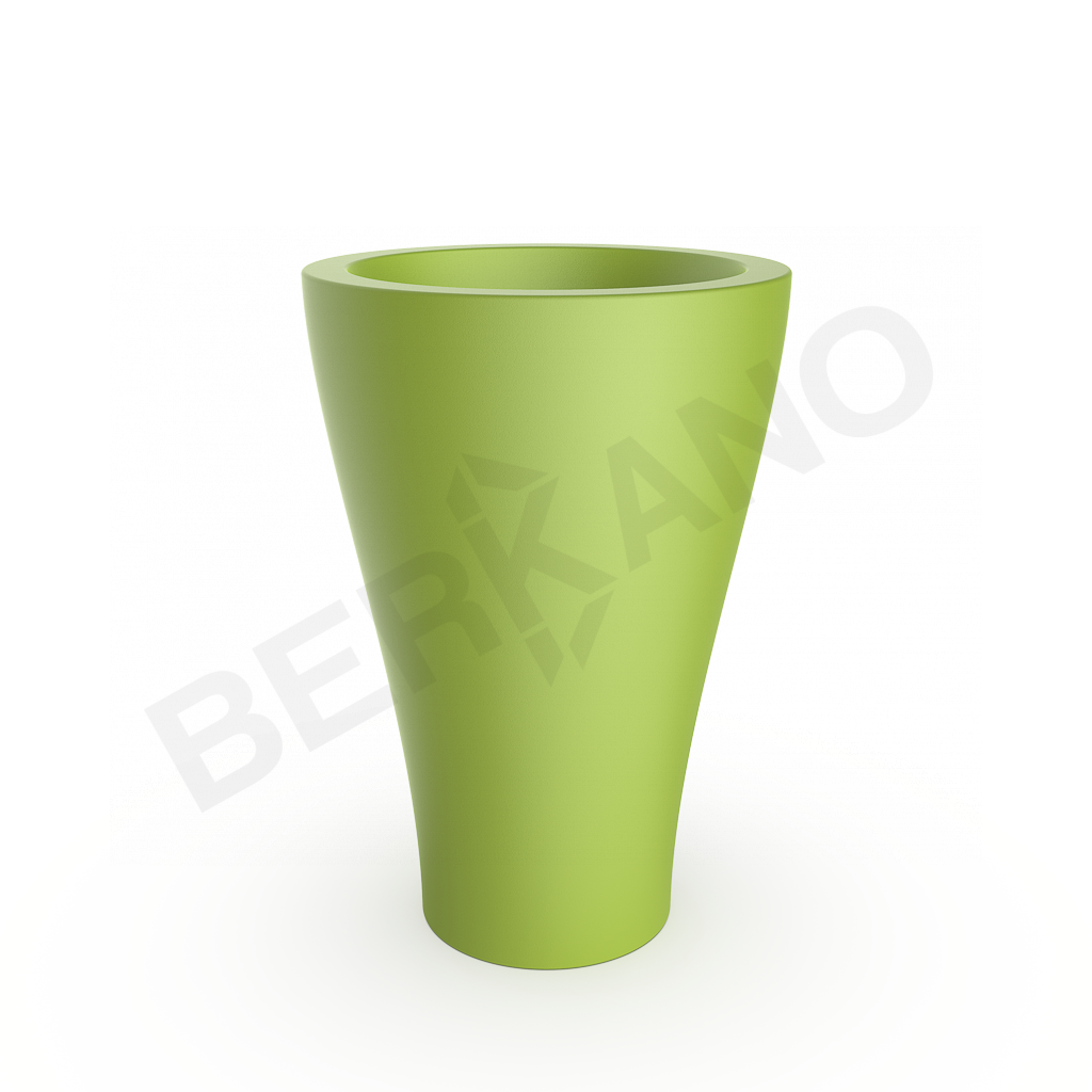 Кашпо Vetro 100 зеленого цвета - фото 1