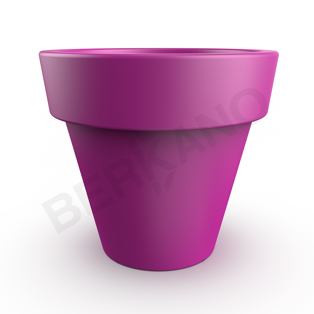 Кашпо classic 190 фиолетового цвета - фото 1