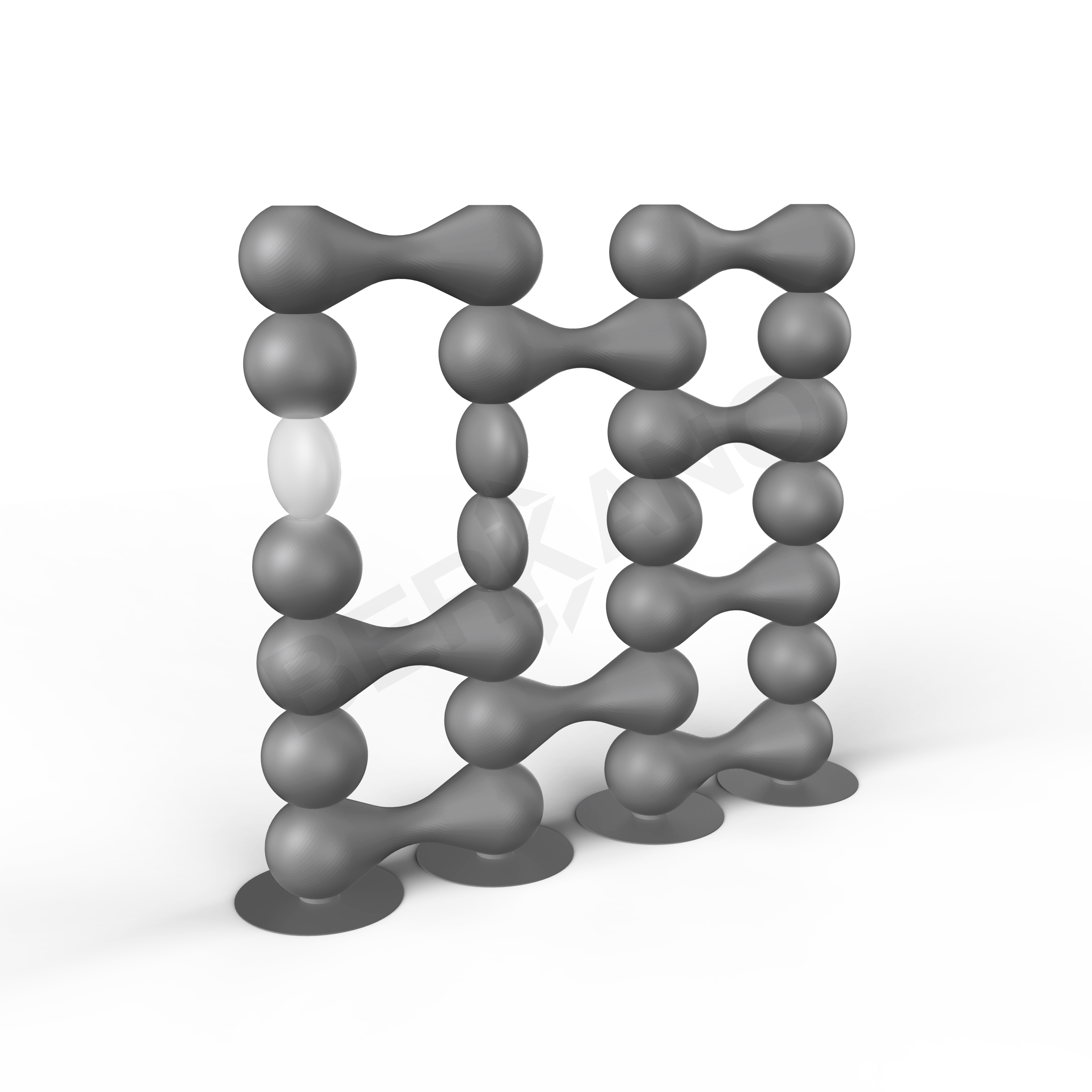 Модуль Nona Wall белого цвета