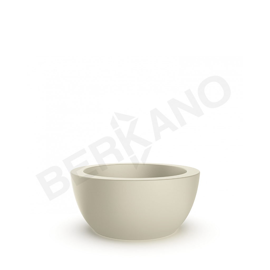 Кашпо Vetro 32 бежевого цвета - фото 1