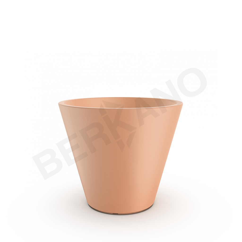 Кашпо Bliss 50 DB терракотового цвета - фото 1