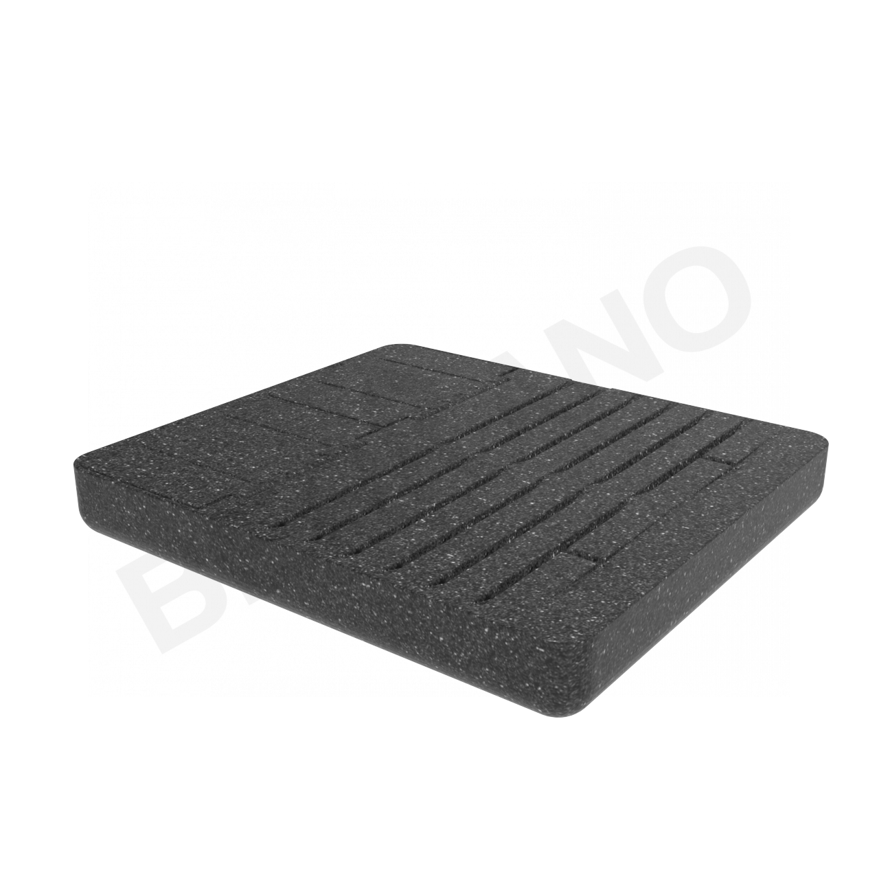 Шезлонг Grace Double цвета черный гранит - фото 2