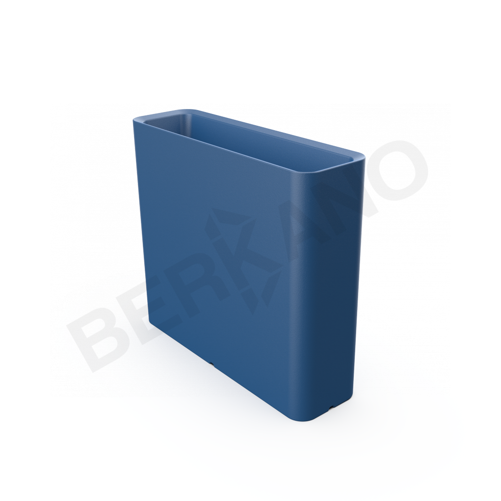 Кашпо Vittorio 80 DB синего цвета - фото 1