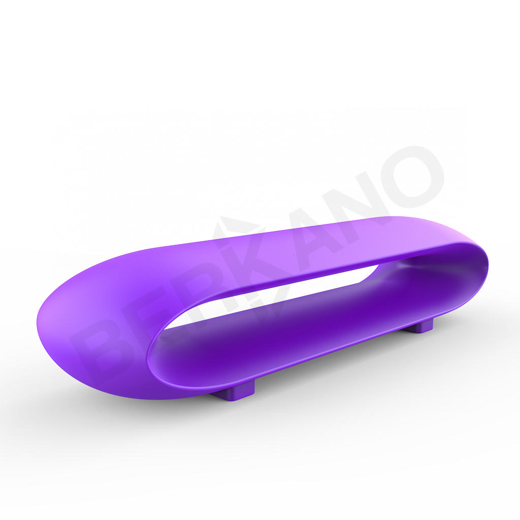 Скамейка Hoop сиреневого цвета - фото 1