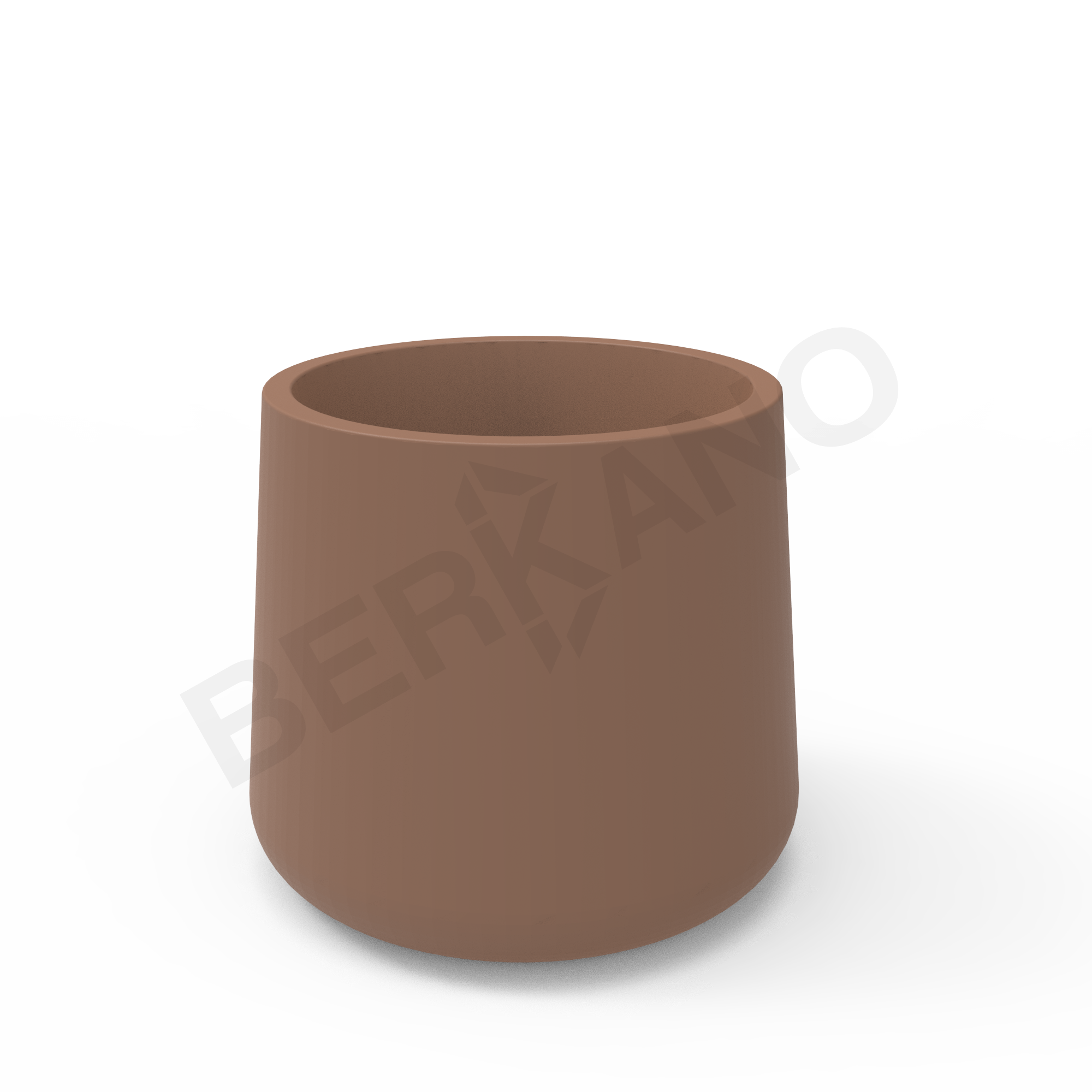 Кашпо Grace planter 90 DB коричневого цвета - фото 1