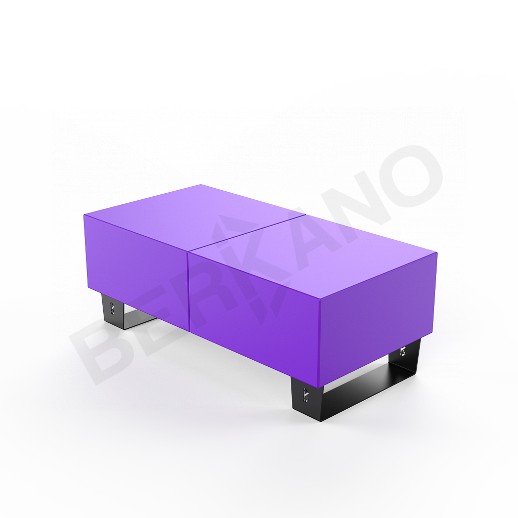 Скамейка Brick 120 Deep Violet - фото 1