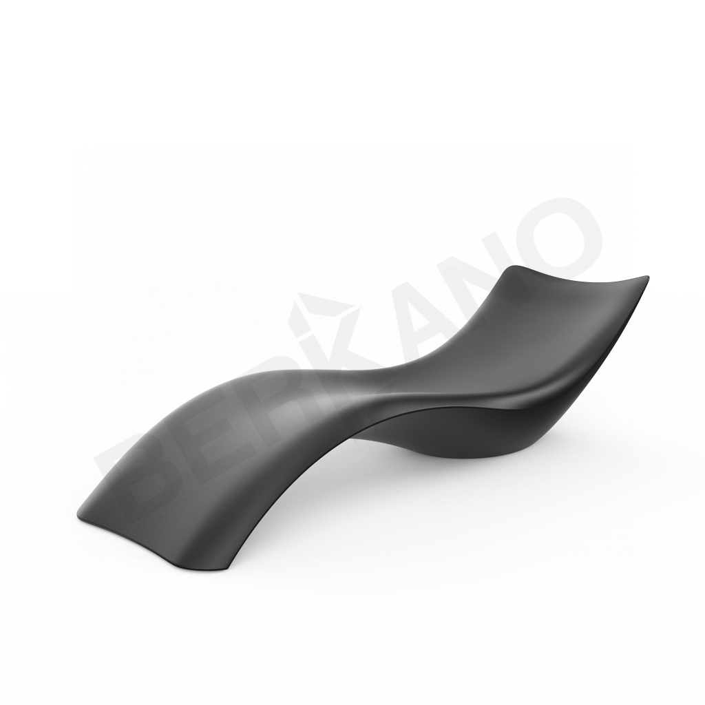 Шезлонг Wave черного цвета - фото 1