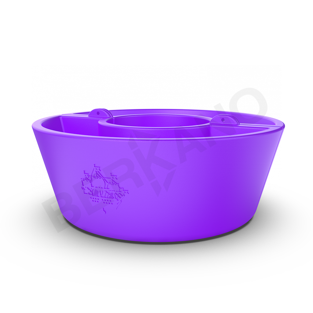 Кашпо Neva 30 сиреневого цвета - фото 1