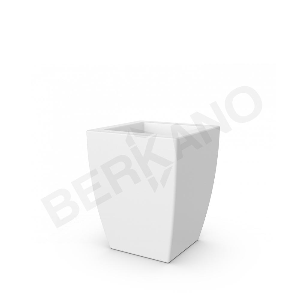 Кашпо Tenero 50 белого цвета