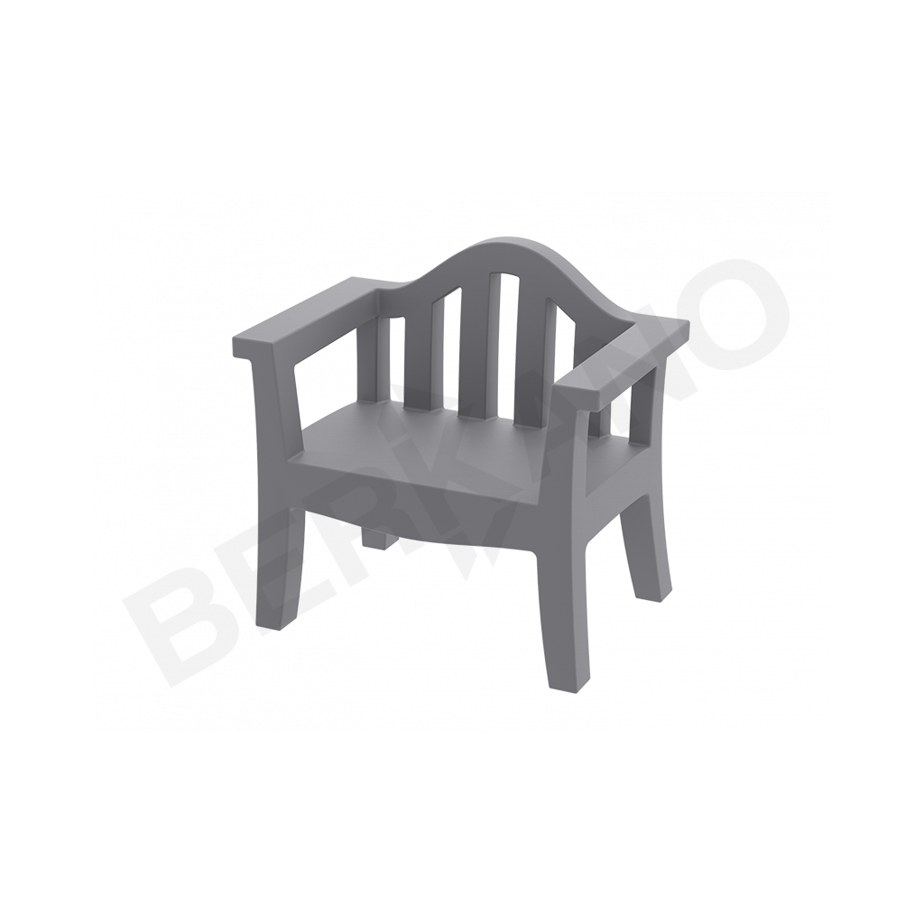 Кресло Province графитового цвета - фото 1