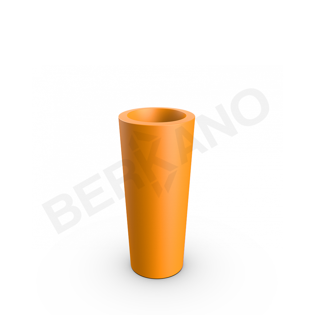 Кашпо Keila 90 DB оранжевого цвета - фото 1