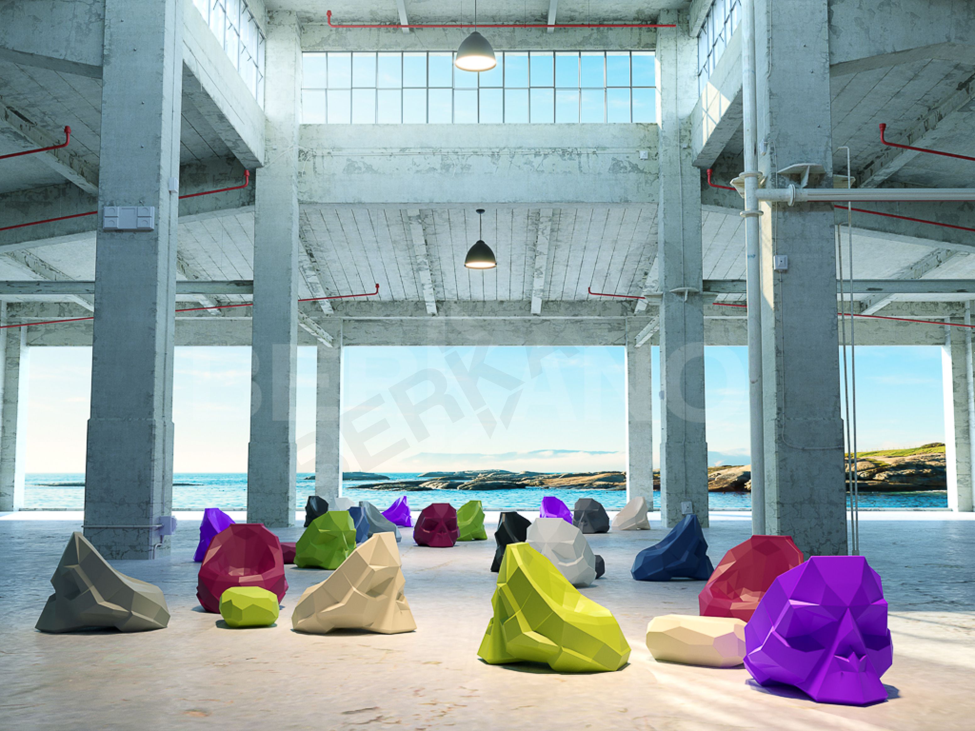 Стол Skull 85 Bone Brown - фото 4