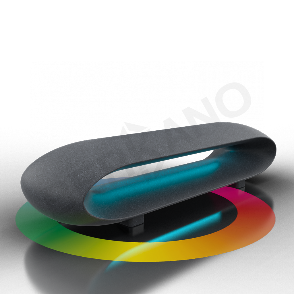 Скамейка Hoop Black Granite RGB - фото 1