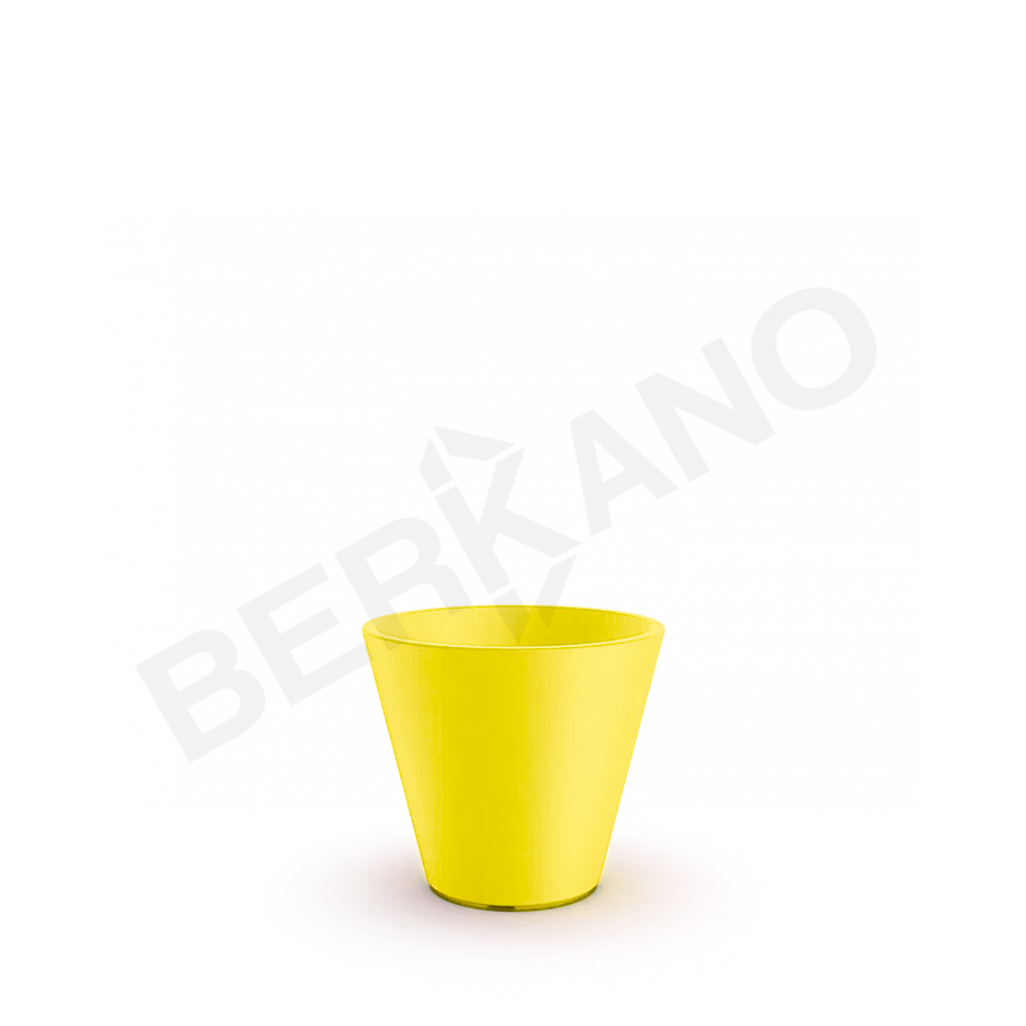Кашпо Bliss 33 DB желтого цвета - фото 1