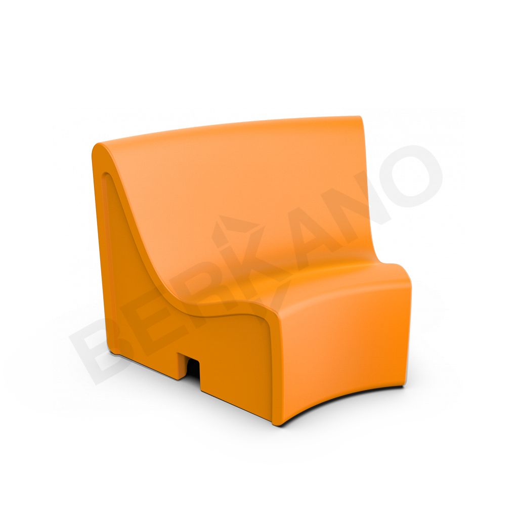 Диван Smoov Arc M Orange - фото 1