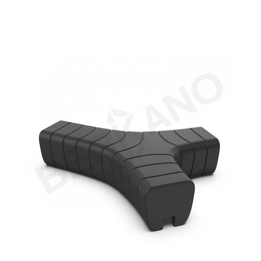 Скамейка Y-seat Graphite - фото 1