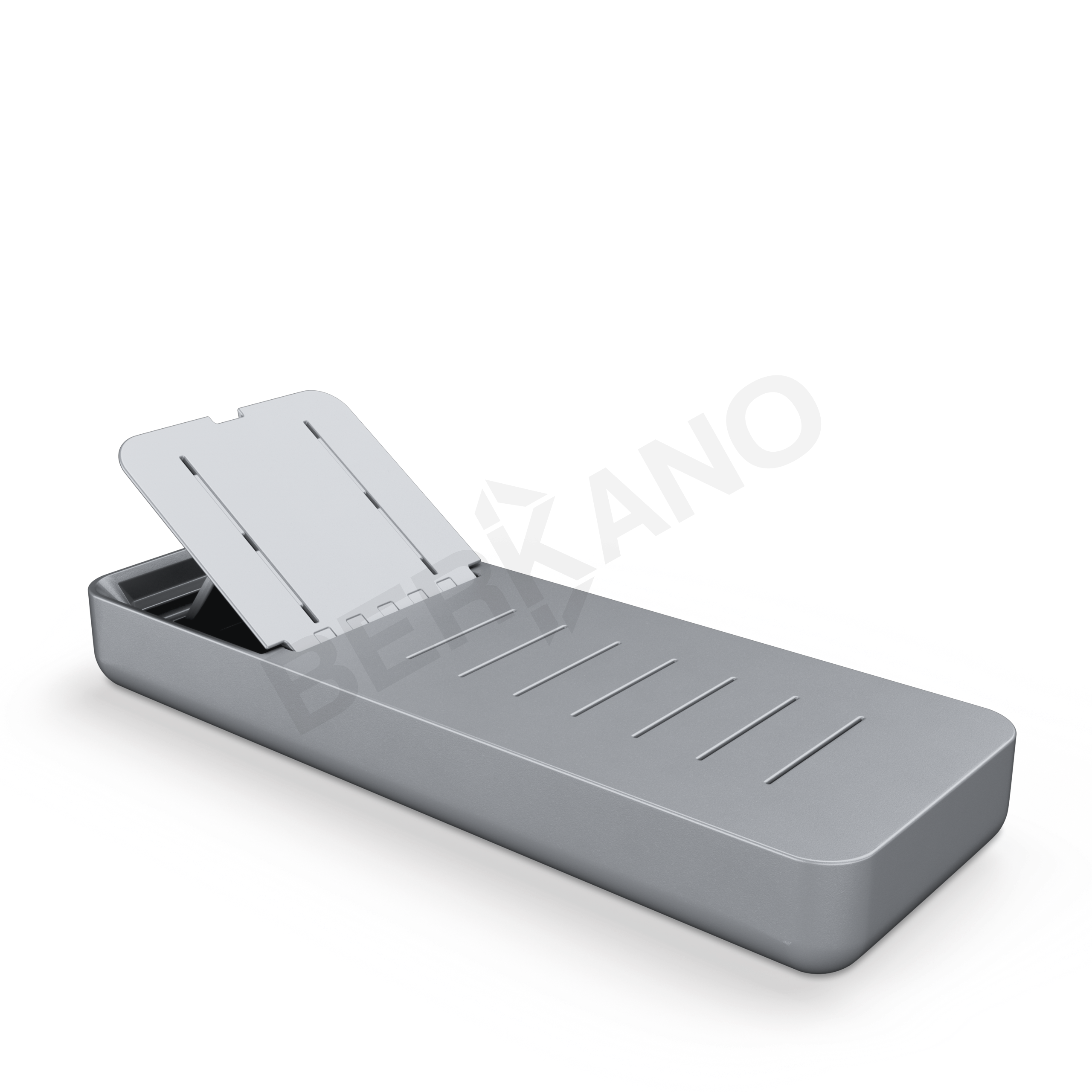 Шезлонг Grace серого цвета - фото 1