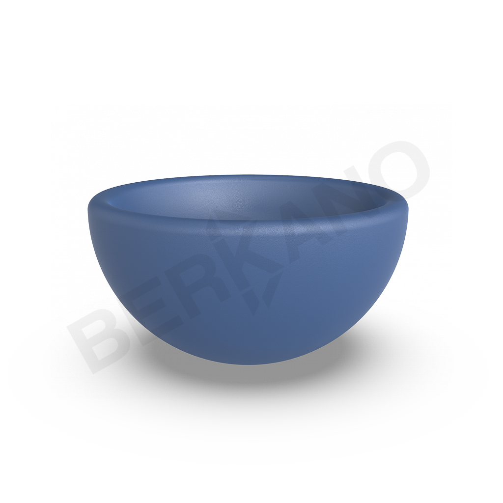 Кашпо Segmento 50 DB синего цвета - фото 1