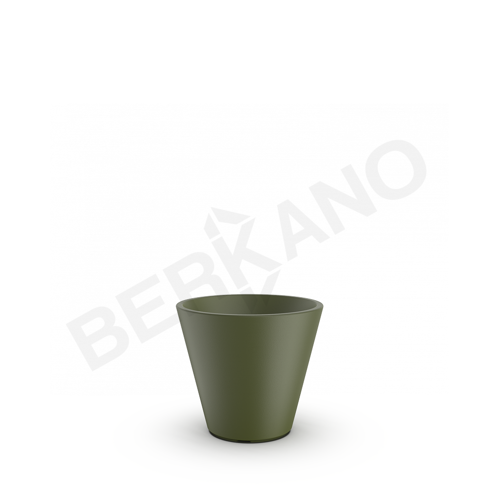 Кашпо Bliss 33 DB темно-зеленого цвета - фото 1