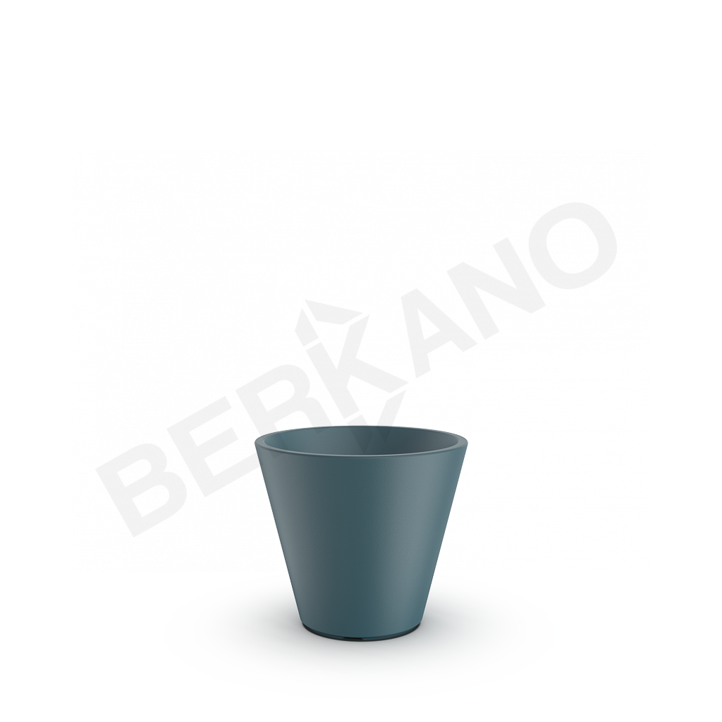 Кашпо Bliss 33 бирюзового цвета - фото 1