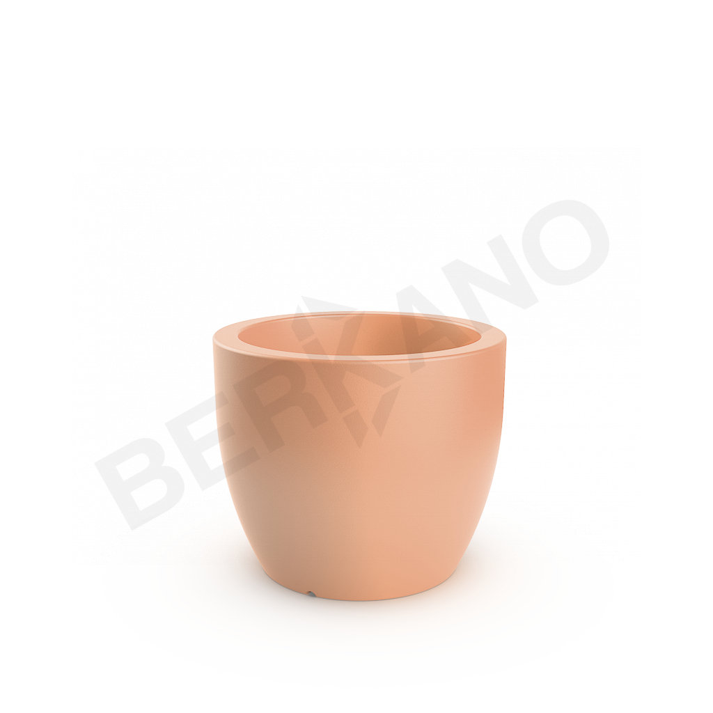 Кашпо Tigel 43 терракотового цвета - фото 1