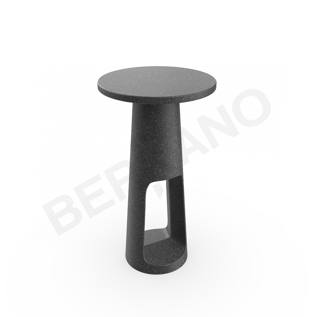 Стол антивандальный Cosmopolitan цвета черный гранит - фото 1