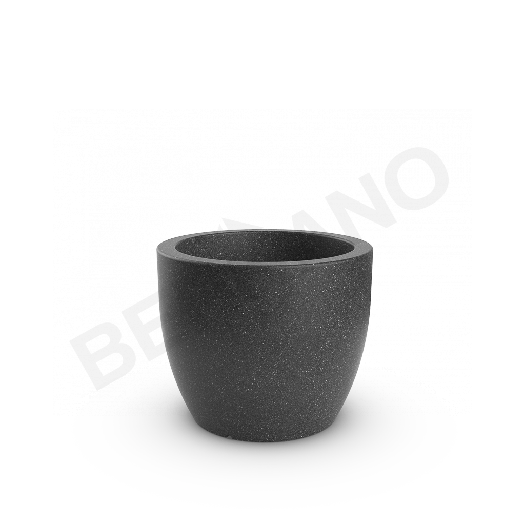 Кашпо Tigel 43 DB цвета черный гранит - фото 1