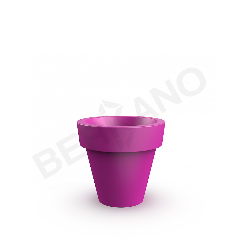 Кашпо classic 75 фиолетового цвета - фото 1