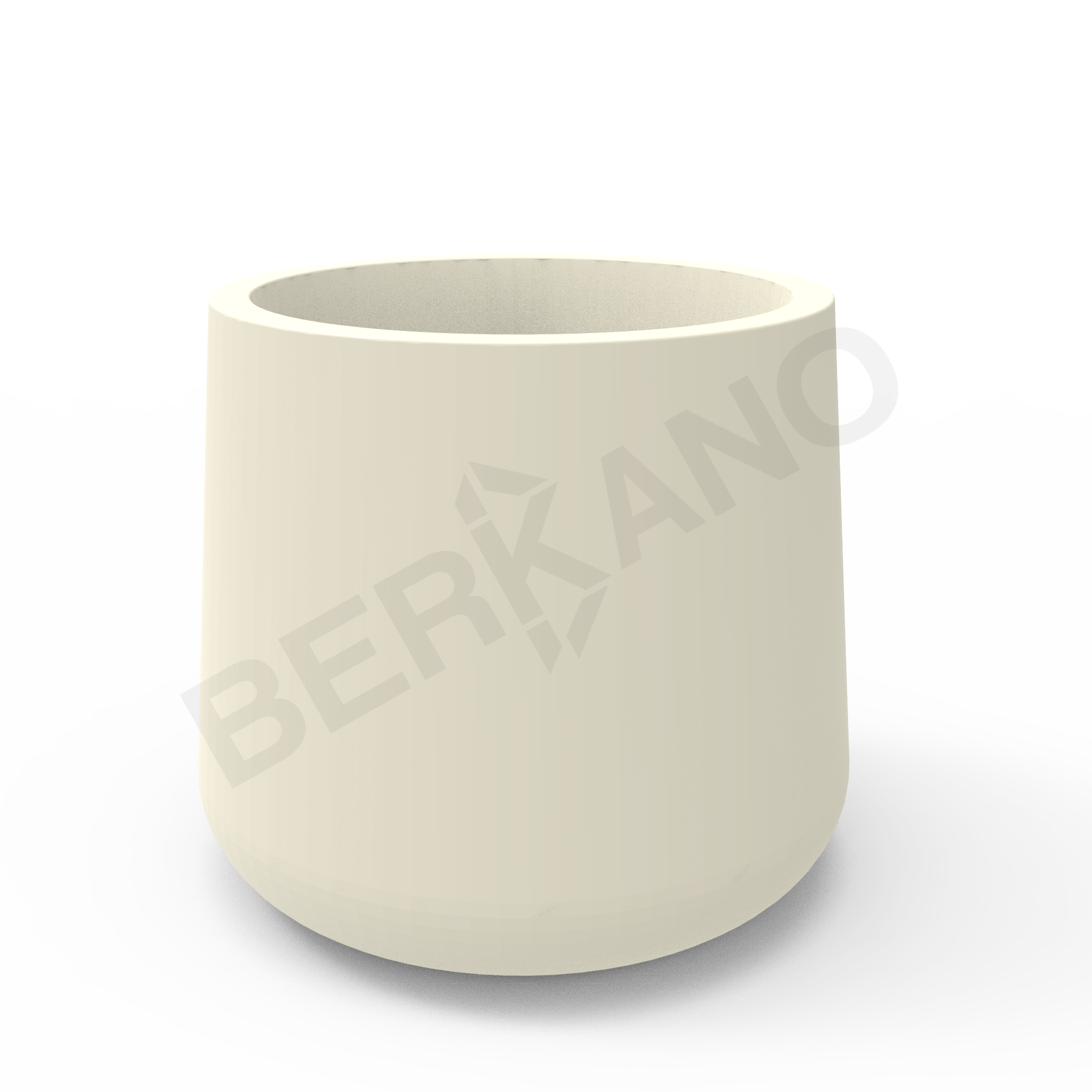 Кашпо Grace planter 110 DB бежевого цвета - фото 1