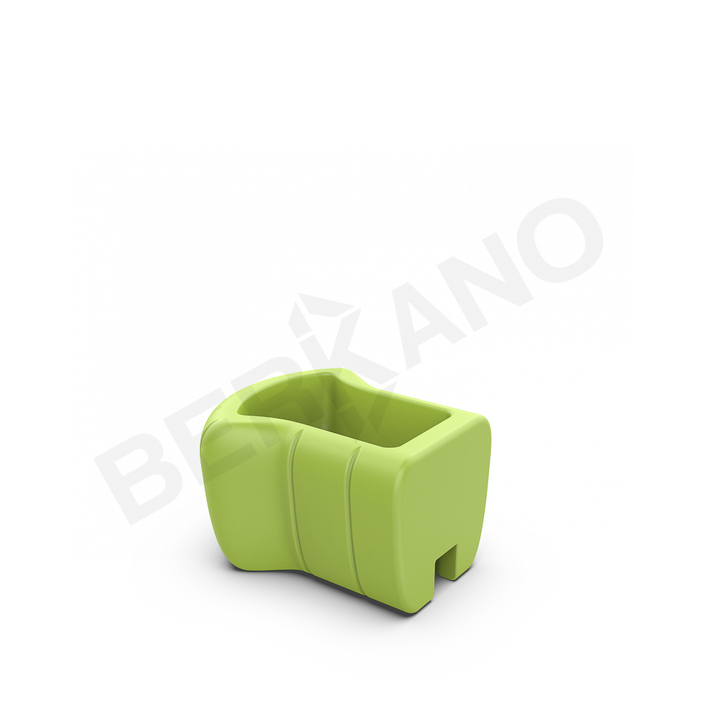 Кашпо-соединитель Y-seat tip DB зеленого цвета - фото 1