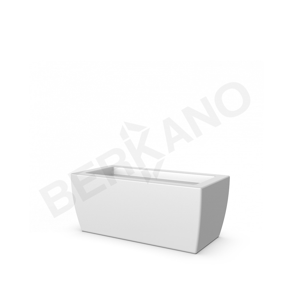 Кашпо Tenero 28 белого цвета