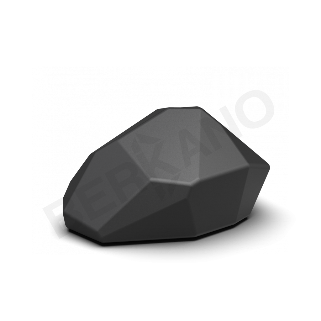 Светильник Polystone 45 черного цвета - фото 1