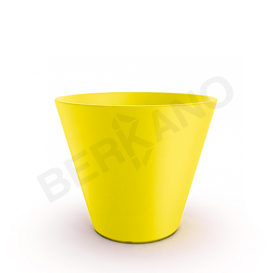 Кашпо Bliss 65 DB желтого цвета - фото 1