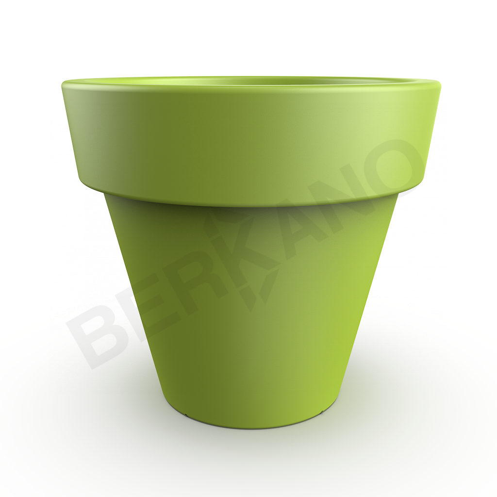 Кашпо classic 190 зеленого цвета - фото 1